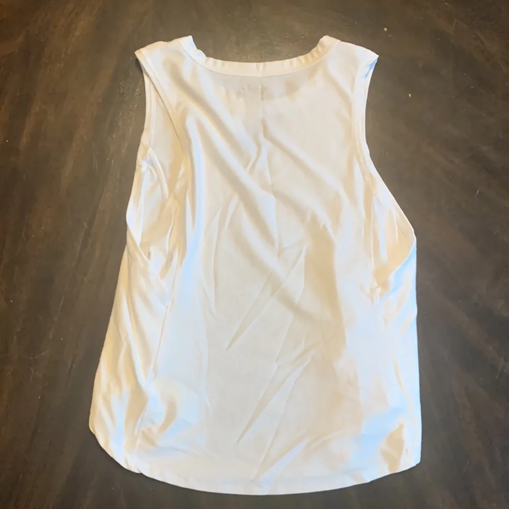 Old Navy Active Large 10-12 Girls White Tank‎ Top